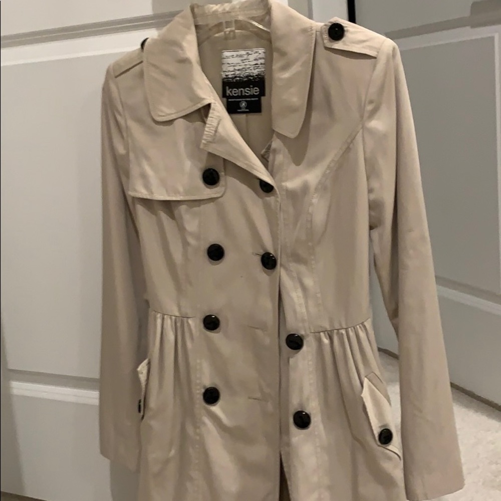 Kensie trench coat/ rain jacket